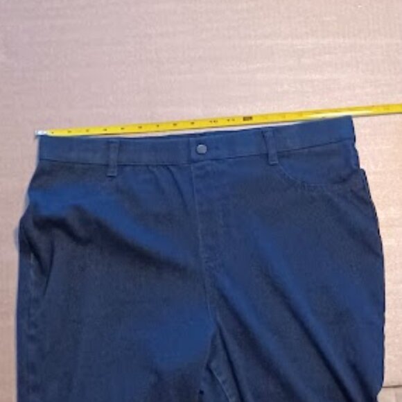 Time and Tru XL (16-18) indigo pull up jegging jeans - Picture 6 of 8